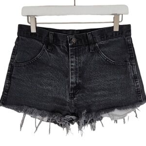 Vintage Rustler Cut Off Denim Jean Shorts Size Size Medium